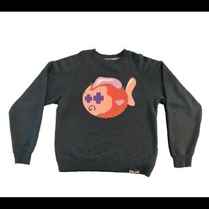 Like new Pink Dolphin crew neck sweatshirt size S